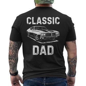 Camisa Clásica Para Papá Divertida Para Hombreiejo Clásico Amante De Los Coches Camiseta Hombre Estampado Espalda - Regaloses