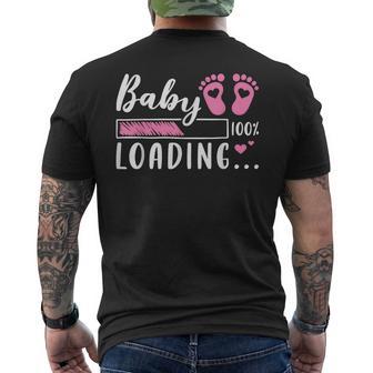 Carga Del Bebé Revelación Del Embarazo Futura Mamá Futura Camiseta Hombre Estampado Espalda - Regaloses