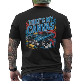 Carrossier Graphique Peintre Auto Atelier De Carrosserie T-shirt imprimé au dos - Cadeauxyz