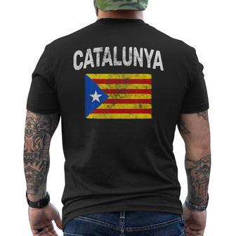 Catalunya Bandera Cataluña Camiseta Hombre Estampado Espalda - Regaloses