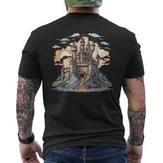 Château Cool Pour Les Amateurs De Chevalier Et Les Fans Médiévaux T-shirt imprimé au dos - Cadeauxyz