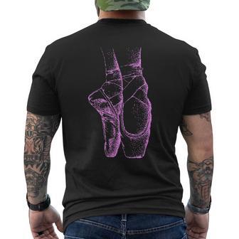 Chaussons De Danse Rose T-shirt imprimé au dos - Cadeauxyz