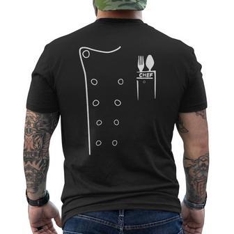 Chef Kitchen Chef Camiseta Hombre Estampado Espalda - Regaloses