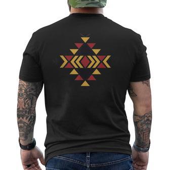 Chemise À Motif Aztèque Tribal Indien T-shirt imprimé au dos - Cadeauxyz