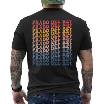 Ciudad De Prado Del Rey Estilo Retro Maravilloso Camiseta Hombre Estampado Espalda - Regaloses
