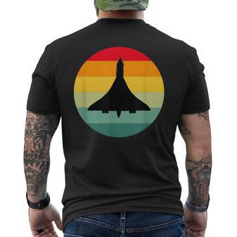 Concordeupersonic Im Retro-Look T-Shirt mit Rückendruck - Geschenkecke