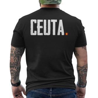 Cool Ceuta Camiseta Hombre Estampado Espalda - Regaloses
