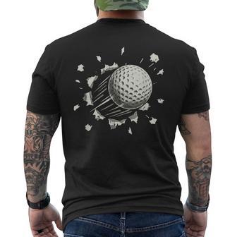 Cool Golf Graphic Kids Youth Golf Men's T-shirt Back Print - Thegiftio UK