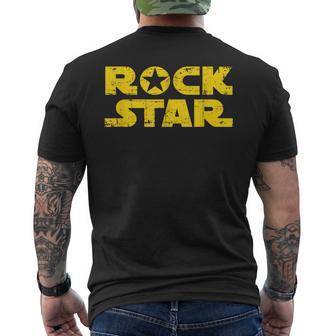 Cooles Rocktar Für Kinder Nager Und Erwachsene T-Shirt mit Rückendruck - Geschenkecke