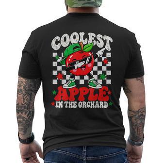 Coolest Apple In The Orchard Apple Picking Season Boy Men's T-shirt Back Print - Thegiftio UK