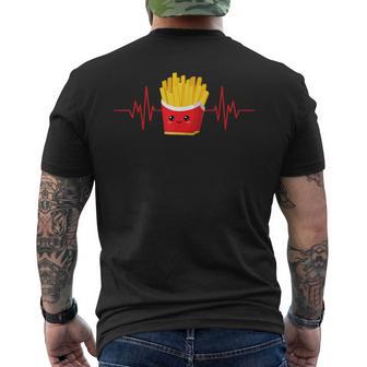 Costume Amusant De Frites Pour Amateurs De Frites T-shirt imprimé au dos - Cadeauxyz
