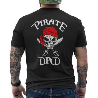 Costume Da Pirata Bandiera Pirata Dad Pirata T-shirt da uomo con stampa posteriore - Novitaregali