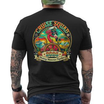 Cruise Squad Summer Vacation Matching Family Cruise 2026 Men's T-shirt Back Print | Seseable UK