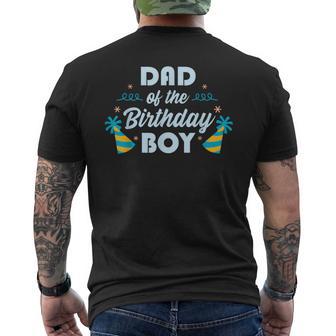 Dad Of The Birthday Boy T-shirt da uomo con stampa posteriore - Novitaregali