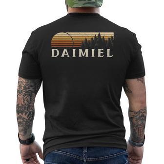 Daimiel España Evergreenintageunset Camiseta Hombre Estampado Espalda - Regaloses