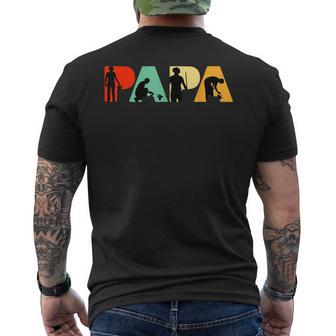 De Papá Jardinero Regalo Del Día Del Padre De Papá Camiseta Hombre Estampado Espalda - Regaloses