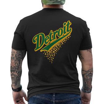 Detroit Vernors Men's T-shirt Back Print - Thegiftio UK
