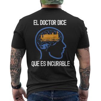 Divertida De Tren Con Motor Deapor Locomotora Para Chicos Y Hombres Papá Humor Camiseta Hombre Estampado Espalda - Regaloses
