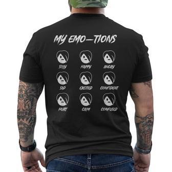 Divertida Emo Emocional Estilo Gótico Punk Camiseta Hombre Estampado Espalda - Regaloses