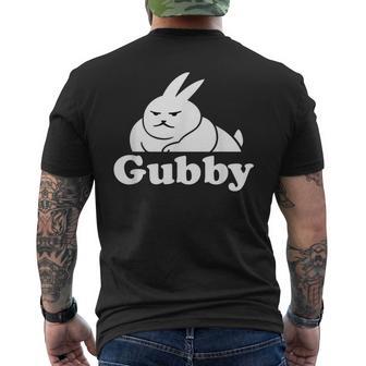 Divertido Lindo Conejo Meme Gubby El Conejo Gubby Camiseta Hombre Estampado Espalda - Regaloses