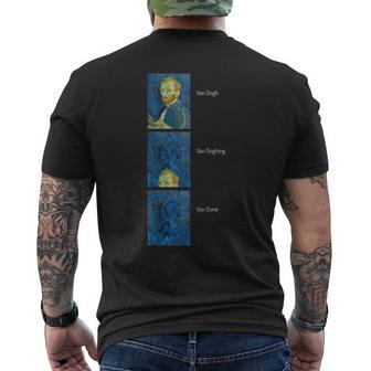 Divertidoan Goghan Goghingan Gone Hilarantean Gogh Arte Camiseta Hombre Estampado Espalda - Regaloses