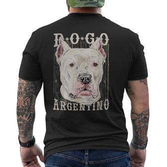 Dogo Argentino Hunde Dogo Argentinos T-Shirt mit Rückendruck - Geschenkecke