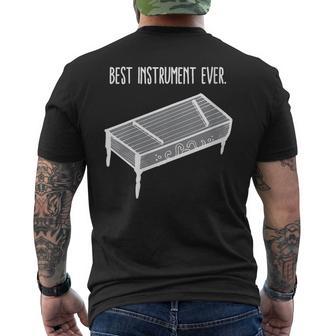 Donnatring Table Cetra Migliortrumento Diempre Musicista Cetra Con Collo A T-shirt da uomo con stampa posteriore - Novitaregali
