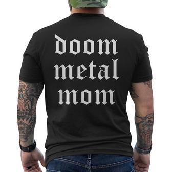 Doom Metal Mamá Música Camiseta Hombre Estampado Espalda - Regaloses
