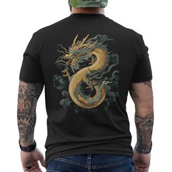 Dragon Ryujin Dragon Graphique Dragon Mythique Ryujin Dragon T-shirt imprimé au dos - Cadeauxyz