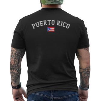 Drapeau De Porto Rico Puerto Rican T-shirt imprimé au dos - Cadeauxyz