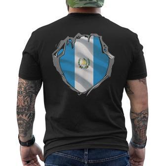 Drapeau Guatemala Cœur Guatemala T-shirt imprimé au dos - Cadeauxyz