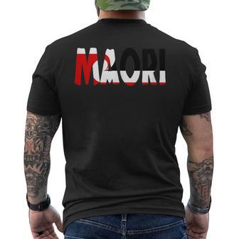 Drapeau Maori T-shirt imprimé au dos - Cadeauxyz
