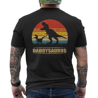 Drôle De Dinosaure Daddysaurus Fête Des Pères T-shirt imprimé au dos - Cadeauxyz