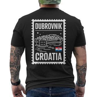 Dubrovnik Croaciaello Postal Recuerdo Deiaje Camiseta Hombre Estampado Espalda - Regaloses