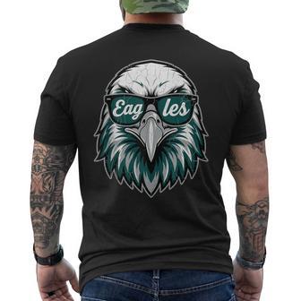 Eagles Cool Sunglasses Bird Sleeveless Men's T-shirt Back Print - Thegiftio UK