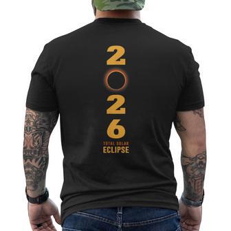 Eclipseolar 2026 Eclipseolar Total 26 Camiseta Hombre Estampado Espalda - Regaloses