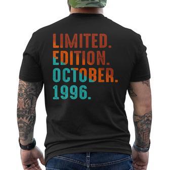 Edición Limitada Cumpleaños Octubre 1996 Camiseta Hombre Estampado Espalda - Regaloses