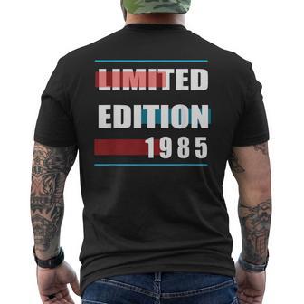 Edizione Limitata 1985 Compleanno 1985 Anno 1985 Nato T-shirt da uomo con stampa posteriore - Novitaregali