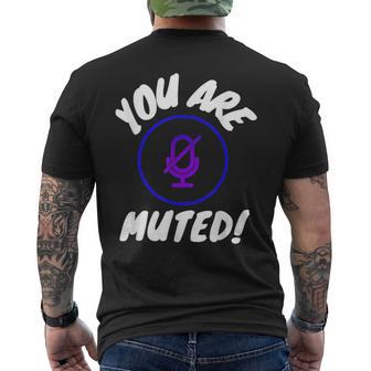 Educación En El Hogar Oficina En Casaideoconferencia De Camiseta Hombre Estampado Espalda - Regaloses