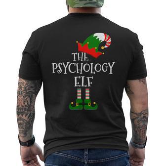 El Elfo De La Psicología A Juego Regalo De Grupo Familiar Navidad Camiseta Hombre Estampado Espalda - Regaloses