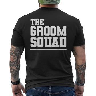 El Escuadrón Del Novio Celebraciones De La Boda De Despedida Deoltero Camiseta Hombre Estampado Espalda - Regaloses