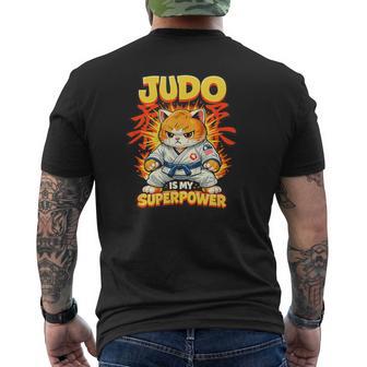 El Judo Adorable Es Miuperpoder Camiseta Hombre Estampado Espalda - Regaloses
