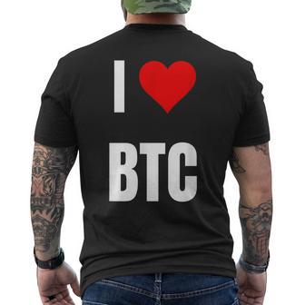 Me Encanta Btc Dichos Criptográficos Para El Nerd De Blockchain Y Token Camiseta Hombre Estampado Espalda - Regaloses