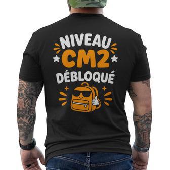 Enfant École Élève Rentrée Des Classes Humour Cm2 T-shirt imprimé au dos - Cadeauxyz