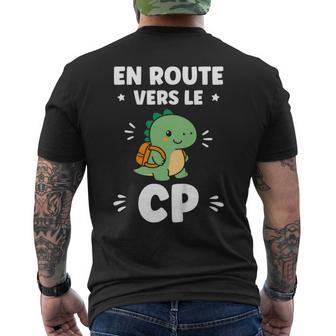 Enfant Humour École Élève Rentrée Des Classes En Routeers Le Cp T-shirt imprimé au dos - Cadeauxyz
