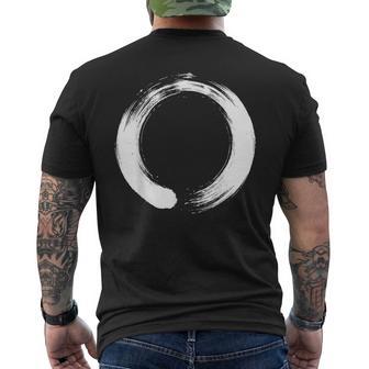 Enso Circle Bouddhisme Japonais Méditation Zen Cercle Yoga T-shirt imprimé au dos - Cadeauxyz