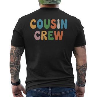 Equipo De Primos Reunión Familiar Divertida Y Colorida Camiseta Hombre Estampado Espalda - Regaloses
