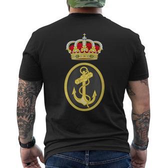 Escudo Armada Española España Camiseta Hombre Estampado Espalda - Regaloses