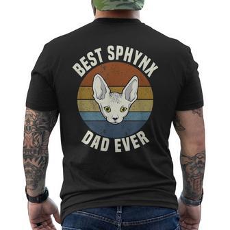 Esfinge Gato Papáphynx Gatoin Pelo Raza Gato Desnudo Camiseta Hombre Estampado Espalda - Regaloses