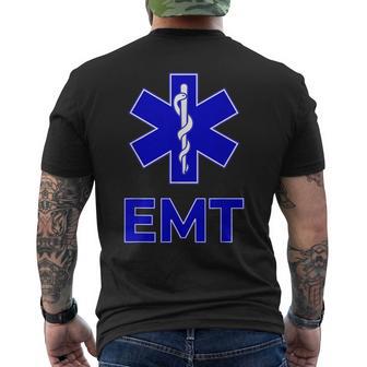 Estrella De Laida Emt Ems Emergencia Técnica Deervicios Médicos Camiseta Hombre Estampado Espalda - Regaloses